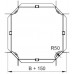 Kreuzstück Bettermann 300x60mm verzinkt