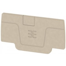 Abschlussplatte Weidmüller AEP 2C 2.5 52,76×2,1mm beige