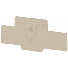 Abschlussplatte Weidmüller AEP 2T 2.5 88,25×2,1mm, beige