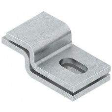 Befestigungswinkel Nidax 77×40mm tauchfeuerverzinkt - 1 Paar