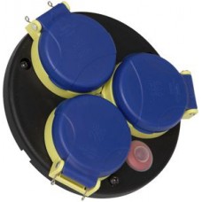 EB-Steckdose 3×T23Brennenstuhl für Kabelrolle IP55