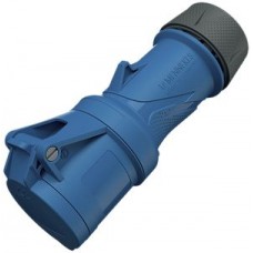 Kupplung CEE PowerTopXtra 16A IP54 3P 6h 230V Ø69x174mm blau