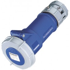 Kupplung CEE-Powertop16A 3P 6h 230V blau mit Verschraubung IP67