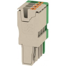 Stecker Weidmüller APG 2.5mm² 4L beige grün