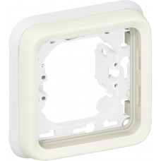 UP-Montageplatte Legrand PLEXO 1×1 weiss