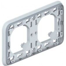 UP-Montageplatte Legrand PLEXO 1x2 grau