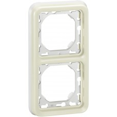 UP-Montagerahmen 2x1 Legrand Plexo weiss vertikal