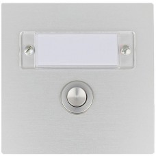 Sonnerie-Tasterplatte ESA 1 Reihe 1 Drücker darunter 80×80mm