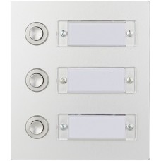 Sonnerie-Tasterplatte ESA 1 Reihe 3 Drücker daneben 105×120mm