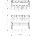 Steckklemme Bettermann 5×0.2-2.5mm² transparent aus PC - 50 Stück