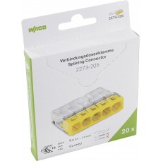 Steckklemme WAGO 2273-205  5L 0.5-2.5mm² - Blister 20 Stück