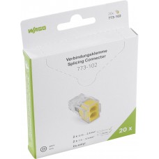 Steckklemme WAGO 773-102  2L 0.75-2.5mm² - Blister 20 Stück