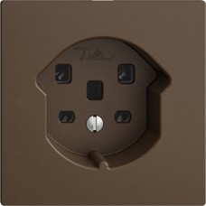 UP-Steckdose EDIZIOdue T25 16A coffee Schraubklemmen F UP-Steckdose EDIZIOdue T25 16A coffee Schraubklemmen F