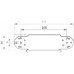 Gelenkbogenelement Bettermann RGBEV 90° 200×85mm verzinkt zu MKS-Kanal