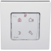 Raumthermostat Icon Display H/C AP Aufputz mit Display 230V Heizen/Kühlen