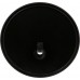 Baldachin Max Hauri 110×70mm für Kabel Ø7mm schwarz