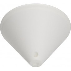 Baldachin Max Hauri 110×70mm für Kabel Ø7mm weiss