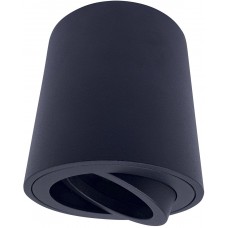 AP-LED-Deckenleuchte DOTLUX TOPgu10 schwarz GU10