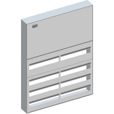 AP Verteiler Hager ABT 756×1015mm 2-reihig hellgrau AP Verteiler Hager ABT 756×1015mm 2-reihig hellgrau