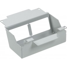 Einbausatz zu WAK 150×150mm lichtgrau leer Bodenhöhe 75-140mm