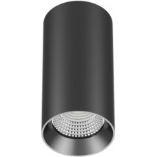 LED-Leuchte DOTLUX SLIMvario 18W Ø80x160mm 3000K 1800lm IP20 schwarz