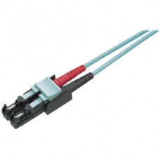 LWL-Rangierkabel E-2000-E-2000 3m, MM G50/125 OM4, lila (violett)