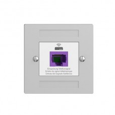 Rückführungsdose EDIZIOdue F 1×RJ45 VoIP 8P UTP hellgrau