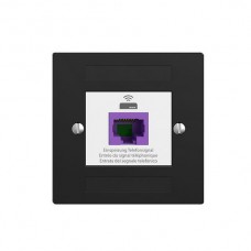 Rückführungsdose EDIZIOdue F 1×RJ45 VoIP 8P UTP schwarz