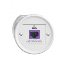 Rückführungsdose STANDARDdue Q 1×RJ45 VoIP 8P UTP Bohrung 58mm weiss