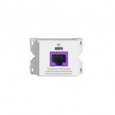 Steckdoseneinsatz Feller VoIP/All 1×RJ45 8P UTP Cat 5e weiss