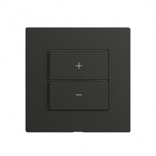 Abdeckset zu Dimmer 1K/2T EDIZIOdue Wiser schwarz F Abdeckset zu Dimmer 1K/2T EDIZIOdue Wiser schwarz F