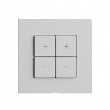 Abdeckset zu Dimmer 2K/4T EDIZIOdue Wiser hellgrau F Abdeckset zu Dimmer 2K/4T EDIZIOdue Wiser hellgrau F