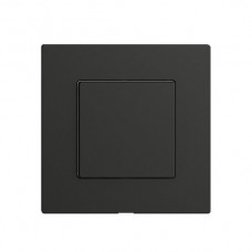 Abdeckset zu Druckschalter 1K/1T EDIZIOdue Wiser schwarz F Abdeckset zu Druckschalter 1K/1T EDIZIOdue Wiser schwarz F