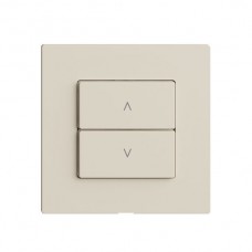 Abdeckset zu Storenschalter 1K/2T EDIZIOdue Wiser crema F Abdeckset zu Storenschalter 1K/2T EDIZIOdue Wiser crema F