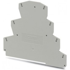 Abschlussdeckel Phoenix Contact D-PT 2.5-PE/3L grau - 50 Stück