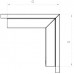 Ausseneck Bettermann LKM 60x150mm reinweiss verzinkt/kunststoffbeschichtet