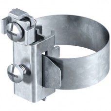 Erdungsrohrschelle OBO Bettermann 927 0 8-22mm Messing vernickelt