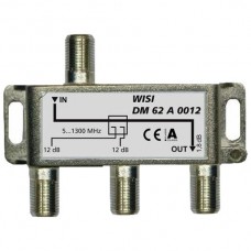 F-Abzweiger WISI DM62A 0012 2-fach 12dB 5-1300MHz