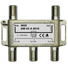 F-Abzweiger WISI DM63A 0016 3-fach 16dB 5-1300MHz