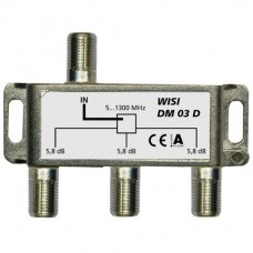 F-Verteiler WISI DM03D 3-fach 5,8dB 5-1300MHz