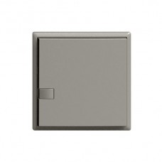 Frontset Impuls/Minuterie 1K/1T Zeptrion 60×60mm dunkelgrau