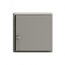 Frontset Impuls/Minuterie 1K/1T Zeptrion mit LED dunkelgrau