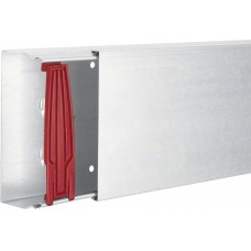 Installationskanal tehalit LFS 150×60×2000mm (B×H×L) Stahl verkehrsweiss - Länge = 2m