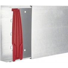 Installationskanal tehalit LFS 200×60×2000mm (B×H×L) Stahl verkehrsweiss - Länge = 2m