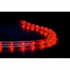 Lichtschlauch LED rot schneidbar / 1.4W Preis pro Meter