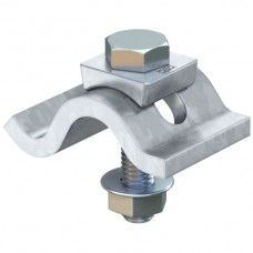 Spannklaue leicht mit Mutter M10x50mm tauchfeuerverzinkt