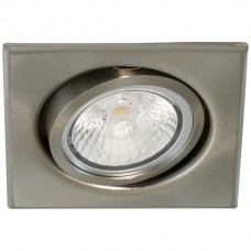 TKL Einbau-Spot D-3830-Q, 84x84mm, nickel gebürstet