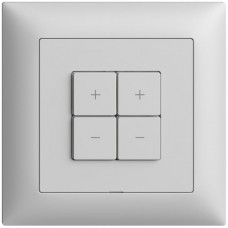 UP-Abdeckset zu Dimmer 2K/4T EDIZIOdue Wiser hellgrau FMI UP-Abdeckset zu Dimmer 2K/4T EDIZIOdue Wiser hellgrau FMI