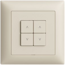 UP-Abdeckset zu Storenschalter 2K/4T EDIZIOdue Wiser crema FMI UP-Abdeckset zu Storenschalter 2K/4T EDIZIOdue Wiser crema FMI