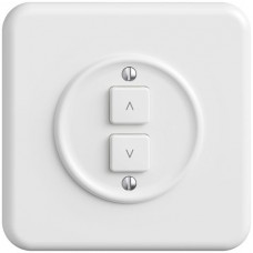 UP-Bedienaufsatz zu Storenschalter 1K/2T STANDARDdue Wiser weiss QMI
